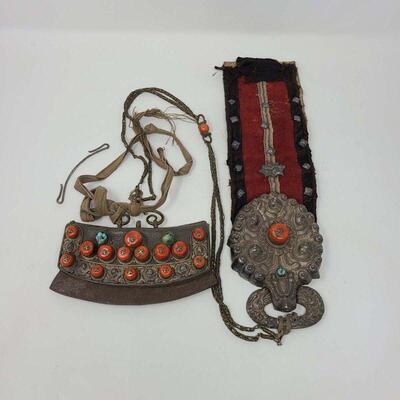 Early 19th Century Mongolian Steel & Flint Fire Lighter with Balancing Ornament
