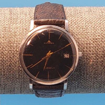 Vintage Swiss Made Bucherer 17 Jewel Automatic Watch Model 534A