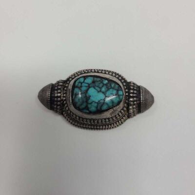 Turkoman Silver Adjustable Ring
