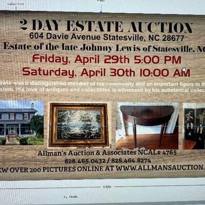 Estate sale photo