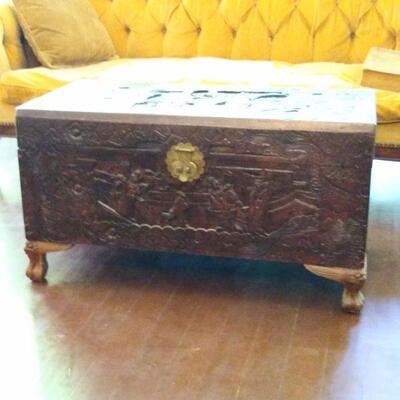 Chinese camphor chest