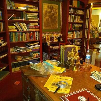 Full library of books