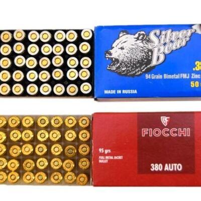 100 Rounds of .380. Plus other lots of ammo.