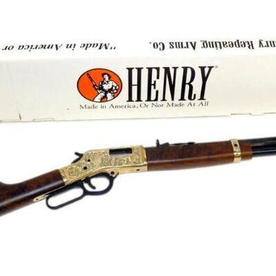 1. Henry Big Boy Deluxe Engraved .45 Colt 