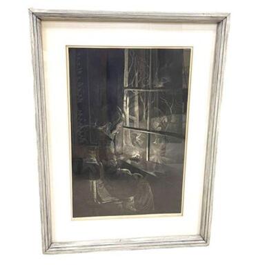 Lot 233
Sr. M Lucia 'Night of Life' AP 1972 Lithograph