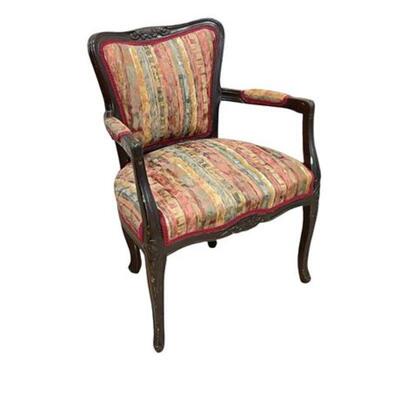 Lot 044a
Vintage Provincial Upholstered Occasional Chair