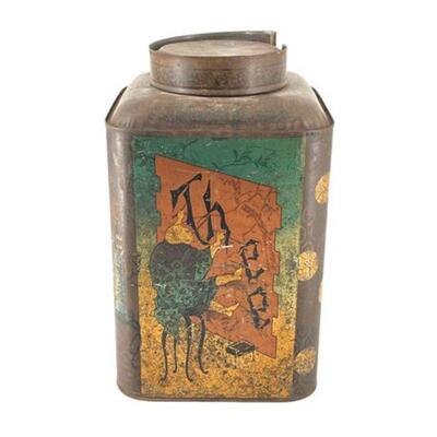 Lot 034a
Antique Chinese Tea Tin