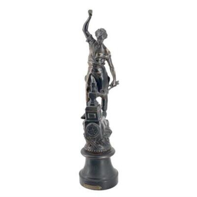 Lot 032
20th Century French Speltzer 'Le Forgeron' Statue