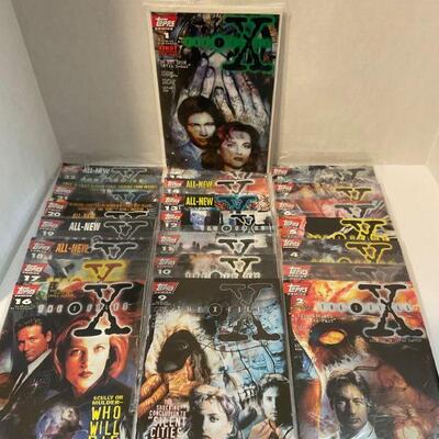 X-Files Topps Magazine Complete (Exc Cond) 1-41