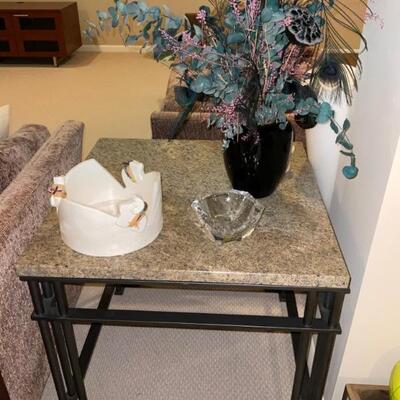 Side tableâ€¦matches prior coffee table