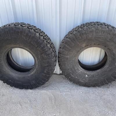 (2) Goodyear Wrangler MT/R Tires Exrtreme Off Road