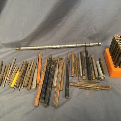 Assortment of Chisels & Punches
