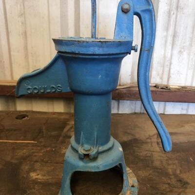Vintage Gouldâ€™s Hand Water Pump