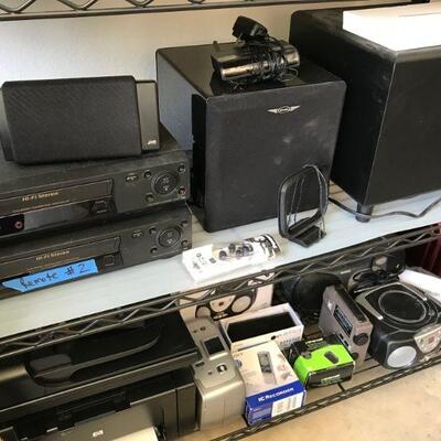 Electronics including Kenmore, Sony, Onkyo