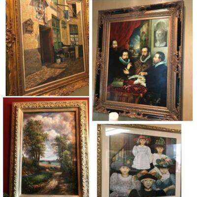 Fabulous Prints and Paintings throughout the home