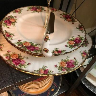 Beautiful Serving Pieces, Rose China, made in Japan