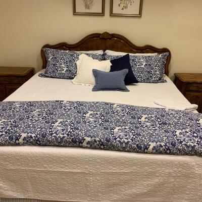 King Bed with Temper- Pedic Matress