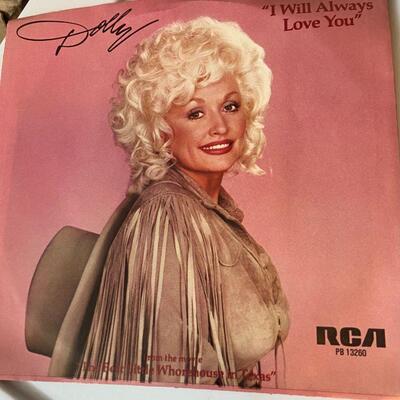 Dolly Parton 45 record