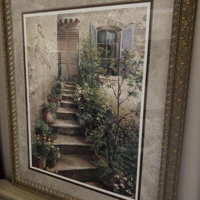 Famed Artwork Villa Stairway by Duvall, 2 of 2