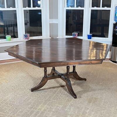 EXTENSION DINING TABLE | 30 x 76 x 68 in. (without leaf)