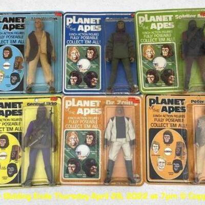 Planet of the Apes 1960s Poseable Action Figures 