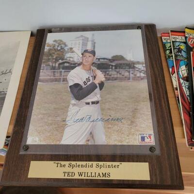 Ted Williams autographed photo
