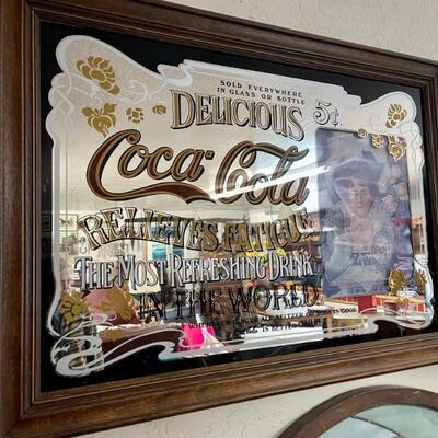 Coca Cola mirror 