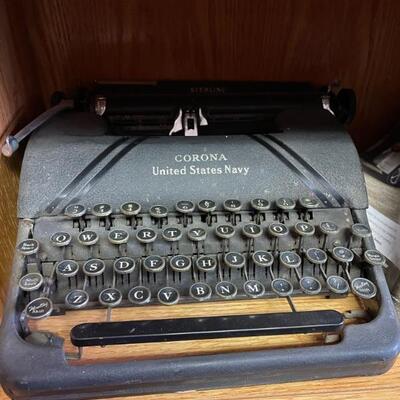 Navy typewriter rare 