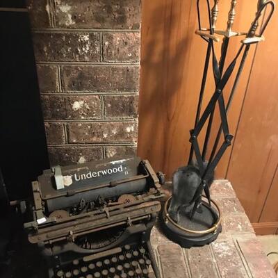 Underwood typewriter $55