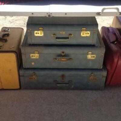 vintage luggage