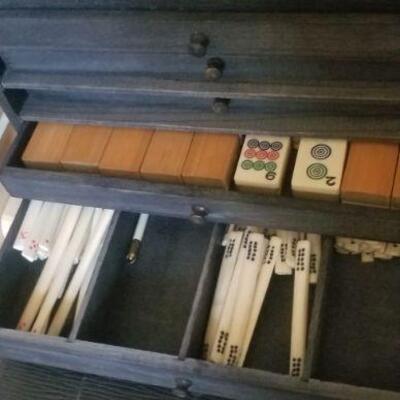 vintage mahjong
