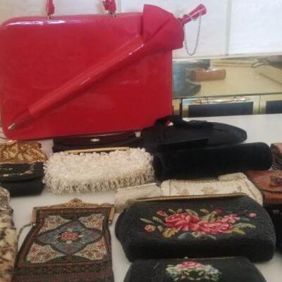 vintage purses great red patent leather purse with umbrella