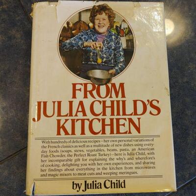 1st Edition, autographed by Julia and Paul Child