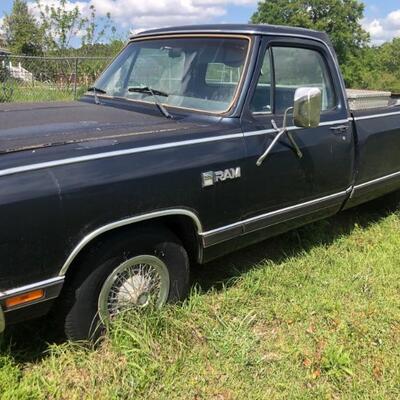 Old Dodge Ram Truck - Online Auction 
