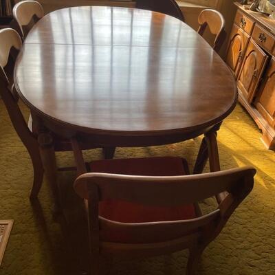 Ethan Allen table and chairs
