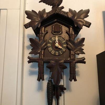 vintage German cuckoo clock