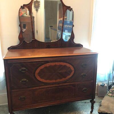 beautiful dresser with mirror SOLID