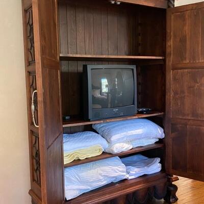 Hand carved Spanish armoire 2-$2,500