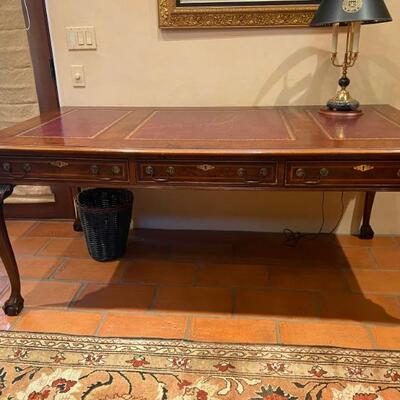 Carved office desk-$1,250