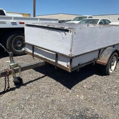 Lot 50:  • 1988 Big Tex Utility Trailer: VIN: 16VAN9819J1A16852
Plate: 4JS5691

Estimated value of trailer $200