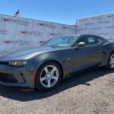 Lot 108: 2016 Chevrolet Camaro with 9324 mile!. 