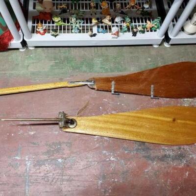 #6538 • 2 Wooden Prop Blades
