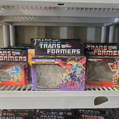 #4140 â€¢ Vintage Transformers Boxes