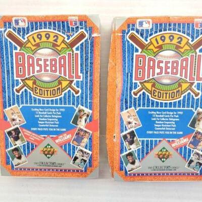 #5158 • (4) 1992 Baseball Editions - The Collectors Choice