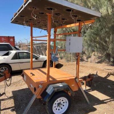 422: Arrow Light Board Trailer