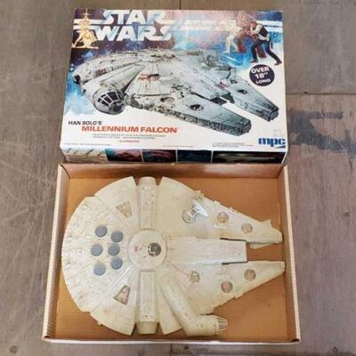 #4042 â€¢ Star Wars Millenium Falcon Figurine in Original Box