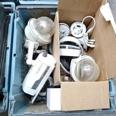 #2540 â€¢ Assortment of Security Cameras Includes Arecont Vision, IP66 iCAMERA, and More.