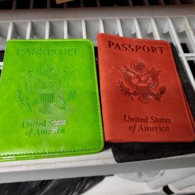 #6570 • 2 Passport Cases