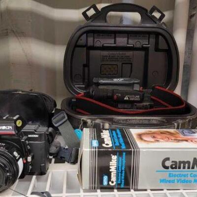 #4538 â€¢ Minolta Maxxum 5000 Camera, JVC Compact VHS, And More
