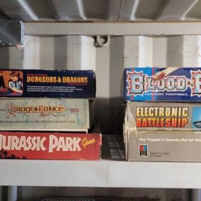 #4510 â€¢ Board Games Electronic Battle Ship, Dungeons&Dragons, And More